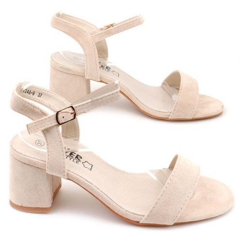 Sandały damskie SY24A-9.BEIGE (36/41,12par)