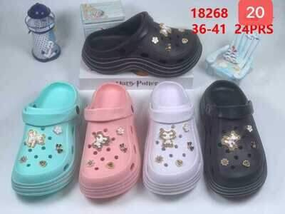 Klapki damskie 7A18268.MIX (36/41,24par)