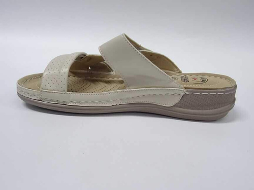 Klapki damskie 7A22697-3.BEIGE (36/41,12par)