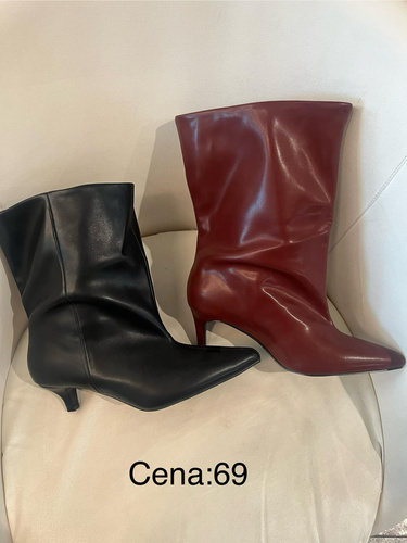 Botki damskie ocieplane 7ARB111.BLACK  (36/41,12par)