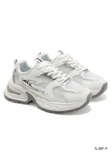 Buty sportowe damskie TL389-9.WHITE (36/41,12par)