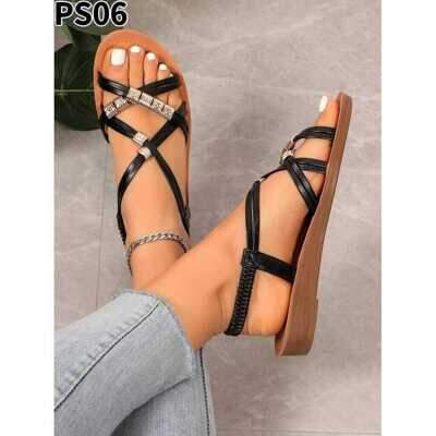 Sandały damskie  7APS06.BLACK (36/41,12par)