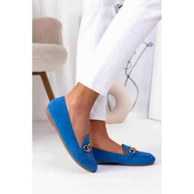 Balerinki damskie 7ATU209.BLUE (36/41,12par)