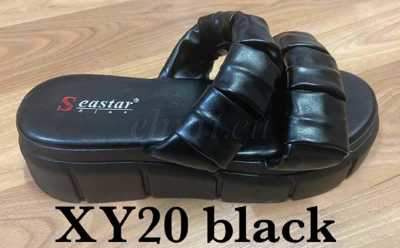 Klapki damskie 7AXY20.BLACK (36/41,12par)