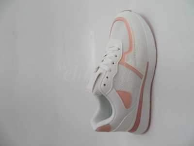 Buty sportowe damskie 7A6077.WHITE/PINK (36/41,12par)