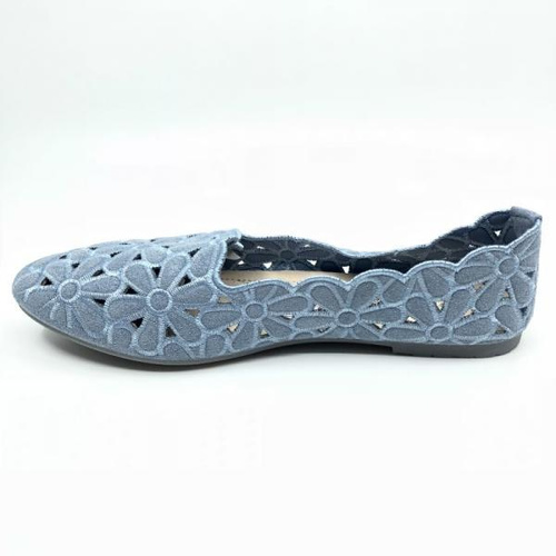 Balerinki damskie F21-8.BLUE (36/41,12par)