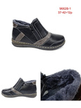 Botki damskie 7A9662B-1.BLACK (37/42,12par)