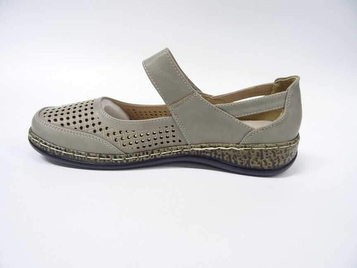 Balerinki damskie 7A9761-5.GREY (36/41,12par)