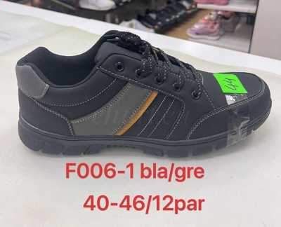 Buty sportowe męskie 9AF006-1.BLACK/GREY (40/46,12par)