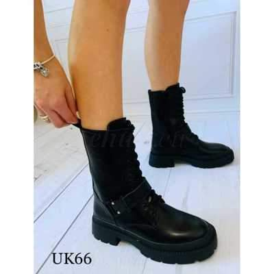 Botki damskie 7AUK66.BLACK (36/41,12par)