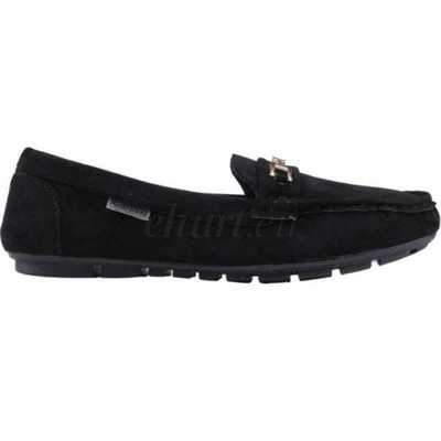 Mokasyny damskie MH10-1.BLACK (36/41,12par)