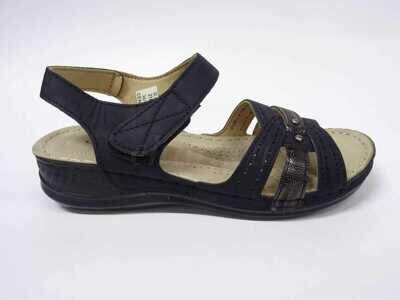 Sandały damskie 7A21004-1.BLACK (36/42,12par)