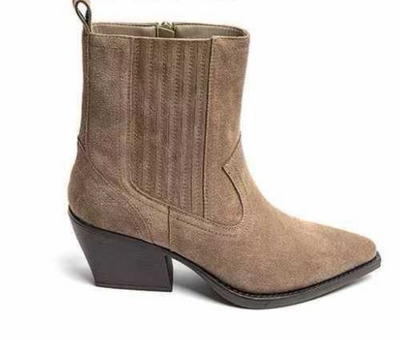 Botki damskie 7A6350A.KHAKI (36/41,12par)