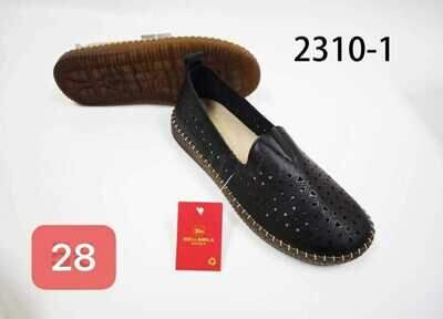 Półbuty damskie 7A2310-1.BLACK (36/41,12par)