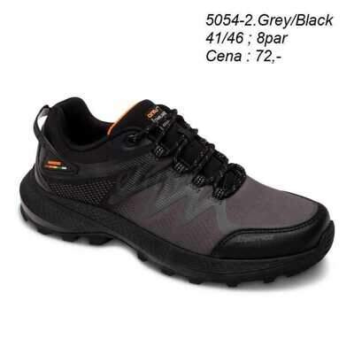 Buty sportowe męskie 9A5054-2.GREY/BLACK (41/46,8par)