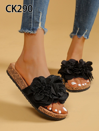 Klapki damskie CK290.BLACK (36/41,12par)