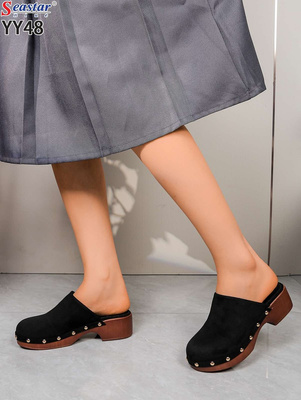 Klapki damskie YY48.BLACK (36/41,12par)