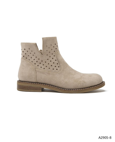 Botki damskie A2905-8.BEIGE (36/41,12par)