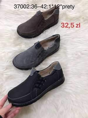 Półbuty damskie 7A37002.KOLORDOWYBORU (36/42,12par)