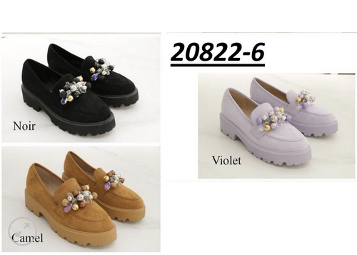 Półbuty damskie 20822-6.CAMEL (36/41,12par)