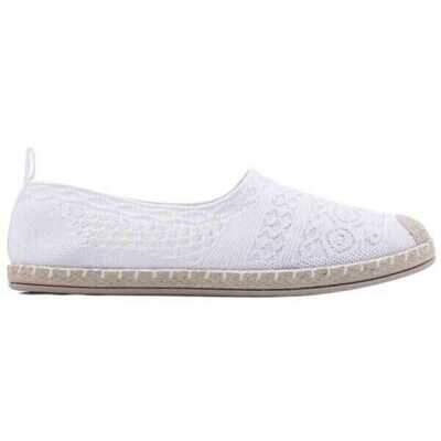 Balerinki damskie F119-6.WHITE (36/41,12par)