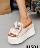 Klapki damskie 7AJH501.BEIGE   (36/41,12par)