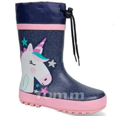 Kalosze dziewczęce 5AT10611-D.NAVY (31/36,8par)