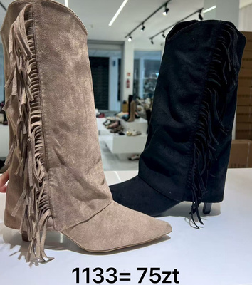 Kozaki damskie 1133.KOLORDOWYBORU (36/41,12par)