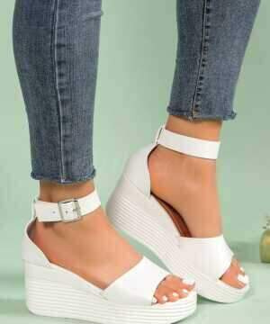 Sandały damskie 7APS21.WHITE (36/41,12par)