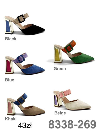 Czółenka damskie 8338-269.KOLORDOWYBORU (36/41,12par)