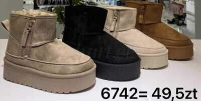 Botki damskie 7A6742.KOLORDOWYBORU (36/41,12par)