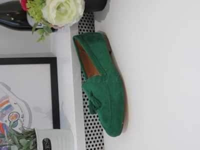 Balerinki damskie 7AB835.DGREEN (36/41,12par)