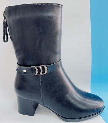 Botki damskie D3132.BLACK (36/41,12par)