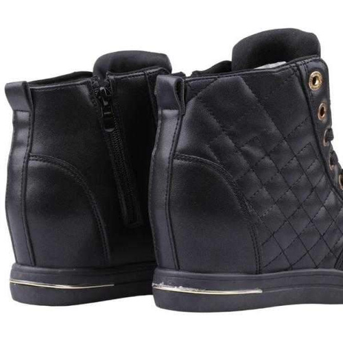Botki damskie R243-1.BLACK/GOLD (36/41,12par)