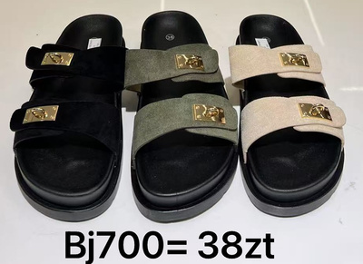 Klapki damskie BJ700.KOLORDOWYBORU (36/41,12par)