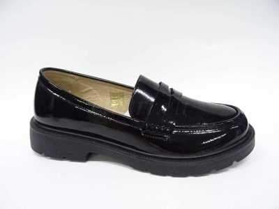 Półbuty damskie  7A2115-4.BLACK   (36/41,12par)