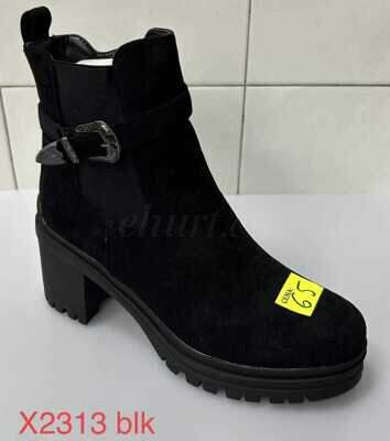 Botki damskie 7AX2313.BLACK (36/41,12par)