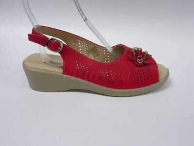 Sandały damskie 7AB216-4.RED (36/41,12par)