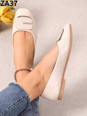 Balerinki damskie 7AZA37.BEIGE (36/41,12par)