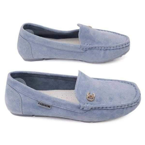 Balerinki damskie MH18-14.BLUE (36/41,12par)
