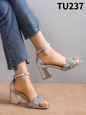 Sandały damskie 7ATU237.SILVER (36/41,12par)