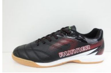 Buty sportowe męskie 9AMXC8619.BLACK/RED (41/46,10par)