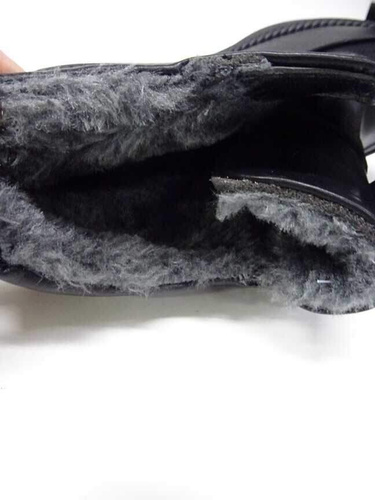 Botki damskie 7AM9903.BLACK Ocieplane (37/42,12par)