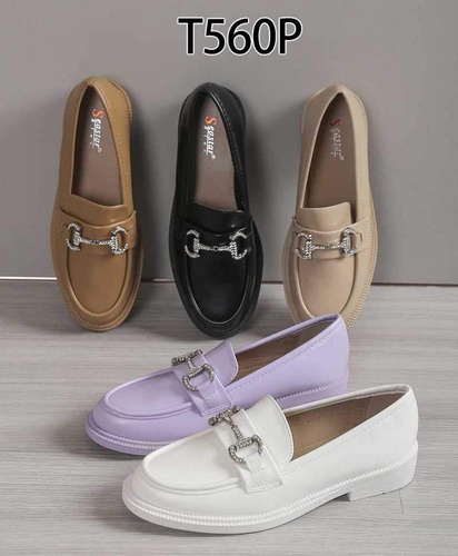 Balerinki damskie 7AT560.PURPLE (36/41,12par)