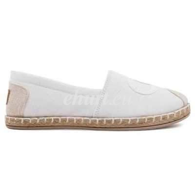 Balerinki damskie 7AF106A-2.WHITE (36/41,12par)