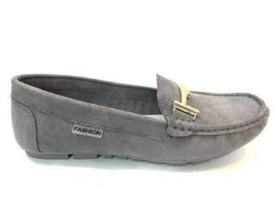 Balerinki damskie 7AMH05A-5.GREY (36/41,12par)