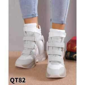 Botki damskie  7AQT82.WHITE    (36/41,12par)