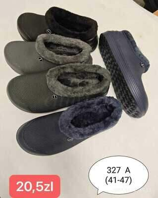 Kapcie męskie 9A327A.MIX (41/47,24par)