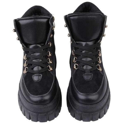 Trzewiki damskie RM45-4.BLACK/GOLD (36/41,8par)
