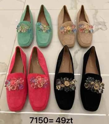 Balerinki damskie 7A7150.KOLORDOWYBORU (36/41,12par)